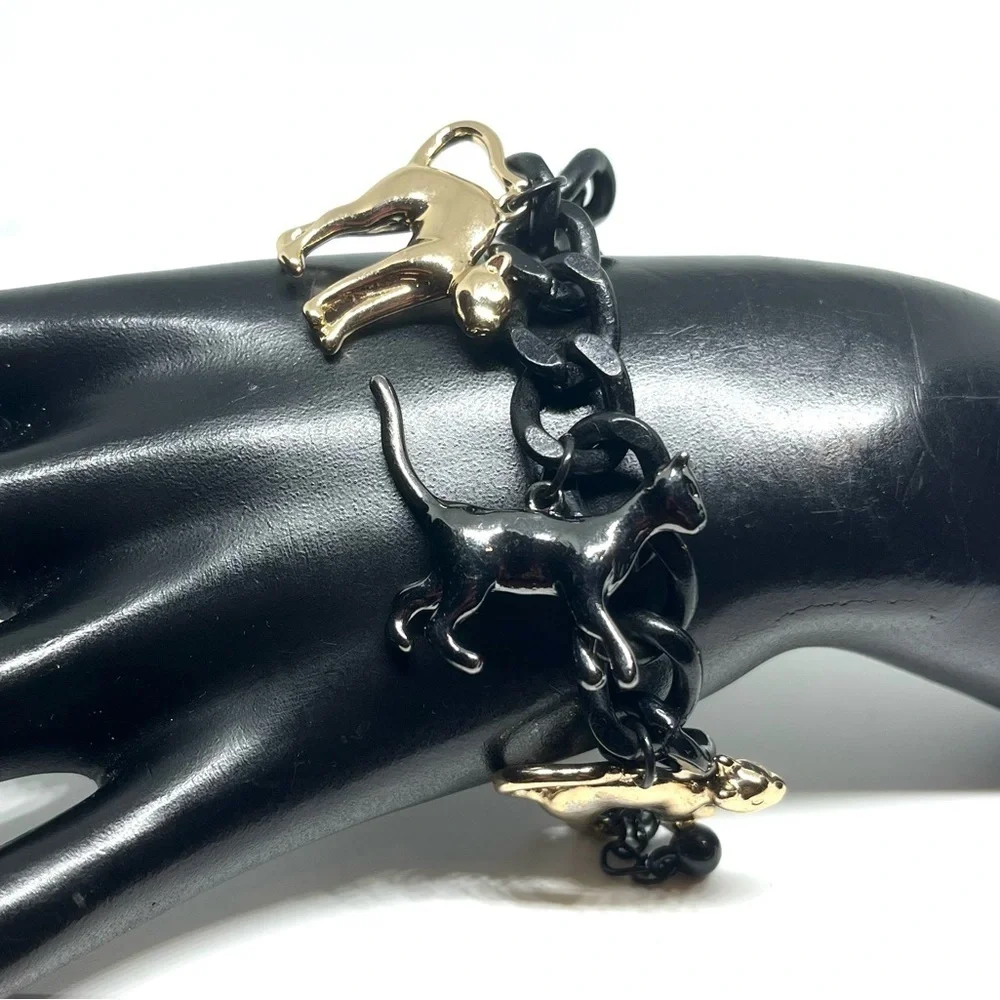 Cat Charm Bracelet